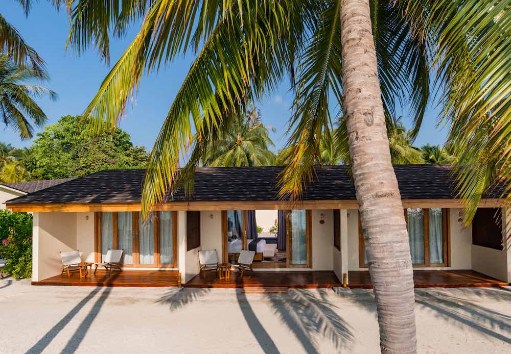 Pool Villa at Fiyavalhu Resort Maldives